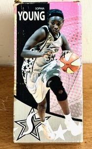 lot 271 image: SOPHIA YOUNG WNBA 2006 SAN ANTONIO SILVER STARS BOBBLEHEAD