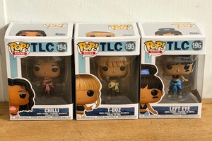 lot 272 image: Funko Pop Rocks TLC 194-196 Chilli, T-Boz, Left Eye - Chasing Waterfalls