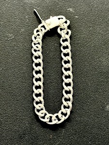 lot 275 image: Curb Link Chain Bracelet Marked .925