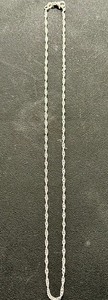 lot 276 image: Marked .925 Rope Chain Necklace