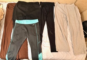lot 291 image: Five (5) Pair of Workout Bottoms andor Stretch Pants&nbsp