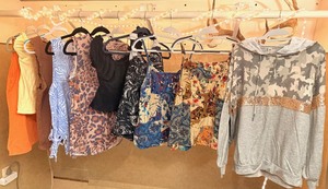 lot 293 image: Ten (10) Assorted Womens Tops of Various Sizes