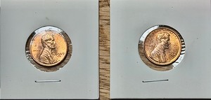 lot 324 image: Two (2) 1969-S Proof Pennies