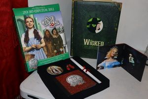 lot 51 image: Wicked and Wizard of Oz lot (DVDs are different)