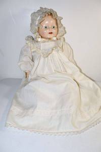 lot 40 image: Collectible doll - marked HORSMAN DOLLS 1986