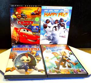 lot 10 image: CHILDRENS DVD LOT AS SHOWN