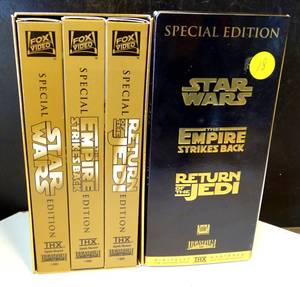 lot 18 image: Star Wars Trilogy (VHS, 1997, Special Edition - Limited Edition Release)