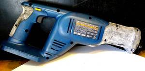 lot 34 image: Ryobi Cordless 18V Reciprocating Saw - P510 - Tool Only