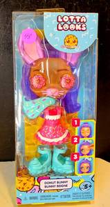lot 48 image: Lotta Looks Cookie Swirl Donut Bunny Mood Doll Clothes Accessory Pack NEW
