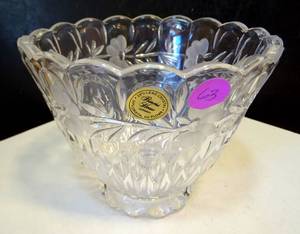 lot 63 image: PRINCESS HOUSE GERMANY LEAD CRYSTAL BOWL