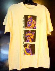 lot 64 image: TRUST THE UNIVERSE BE LEGENDARY T-SHIRT - MENS MEDIUM
