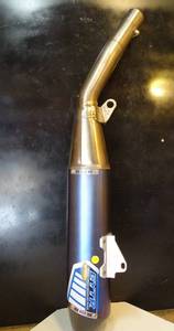 lot 76 image: BIG $$$$ LOT - FMF GYTR TI Factory 4.1 RCT slip-on exhaust for 2018-2025 Yamaha YZ450F & FX (CHECK COMPS)