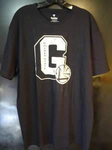 lot 124 image: FANATICS GOLDEN STATE WARRIORS T-SHIRT - NEW WO TAGS (LARGE)