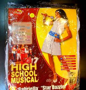 lot 138 image: DISNEY HIGH SCHOOL MUSICAL GABRIELLA COSTUME - SIZE MEDIUM