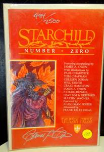 lot 139 image: LIMITED Signed STARCHILD JAMES A OWEN COA 984  2500 Number Zero