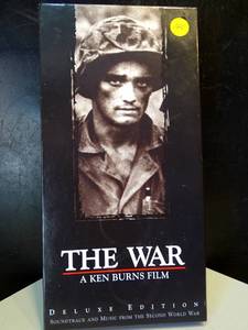 lot 140 image: The War Ken Burns Deluxe Edition CD Box Set Soundtrack WWII Music Complete $$