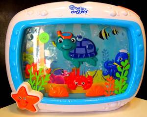lot 142 image: Baby Einstein Mobile Sea Clownfish Sea Turtle Octopus