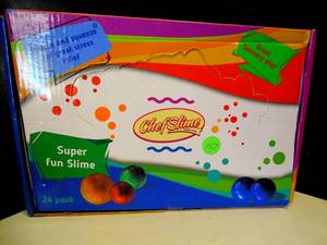 lot 157 image: BOX OF 24 - SUPER CHEF SLIME