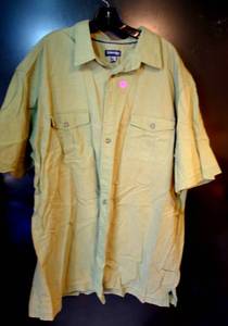 lot 181 image: NICE COTTON ST JOHNS BAY MENS CASUAL BUTTON DOWN SHIRT - 2XL-TALL