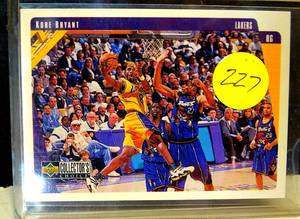 lot 227 image: $$ 2ND YEAR - 1997-98 UPPER DECK CHOICE #64 - KOBE BRYANT