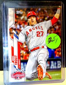 lot 251 image: 2020 MIKE TROUT TOPPS UPDATE - #U-69