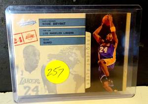 lot 257 image: 2009 ABSOLUTE FREQUENT FLYER - KOBE BRYANT #5