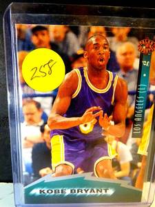 lot 258 image: KOBE ROOKIE - Kobe Bryant Talkin Sports 9697 Rookie Ccore Board