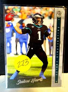 lot 273 image: 2022 Panini Luminance Jalen Hurts - Philadelphia Eagles