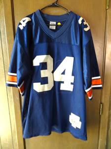 lot 96 image: THROWBACK JERSEY - Bo Jackson Auburn Tigers Jersey True School Authentic - SIZE 54 2XL $$