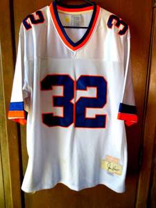 lot 200 image: LEGENDARY THROWBACK TRUE SCHOOL AUTHENTICS JERSEY - JIM BROWN ALL SEWN LETTERS & NUMBERS $$$