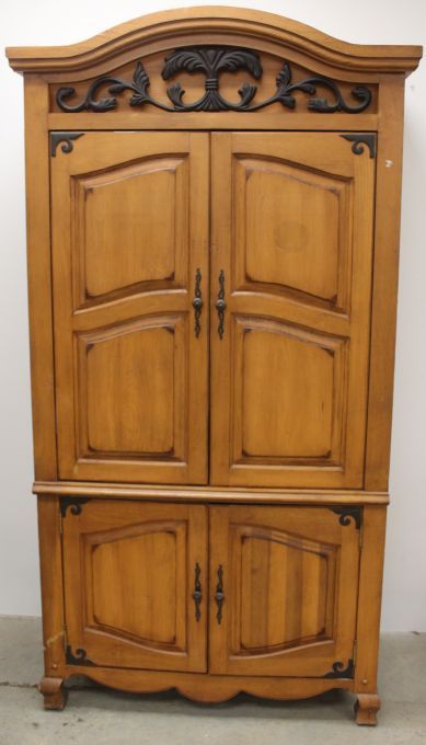 lot 94 image: Rustic Style Armoire