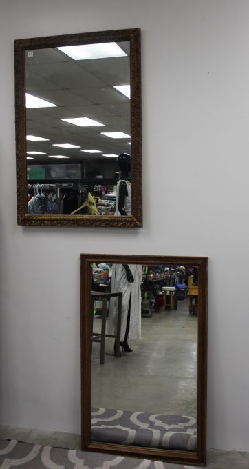 lot 108 image: Two Framed Mirrors
