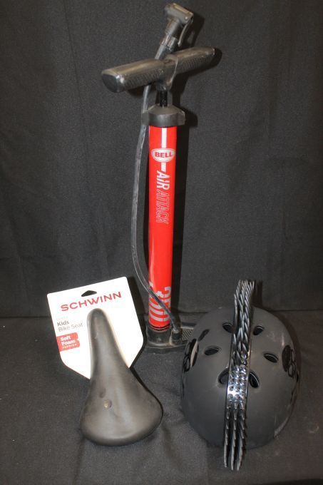 lot 133 image: Bicycle items