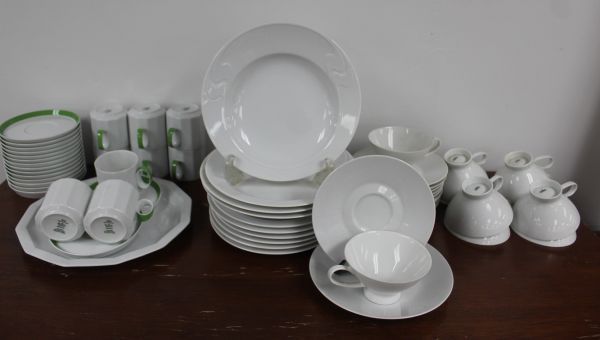lot 174 image: Variety of Rosenthal Dishes, 56 Pieces