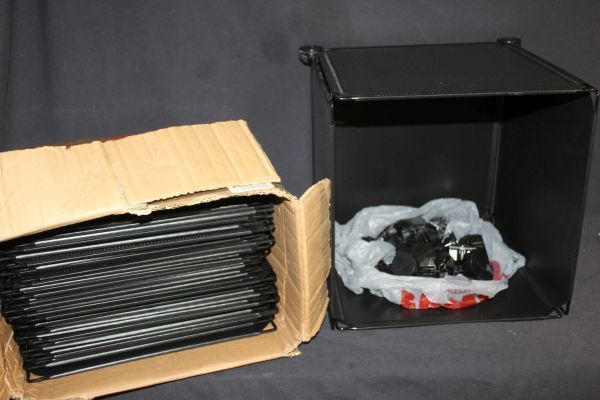 lot 196 image: Wire Storage Organizer Blocks, Appears Unused