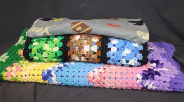 lot 223 image: Two Vintage Afghans