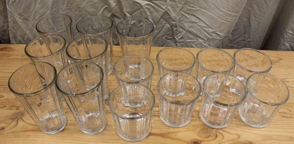 lot 39 image: Set Of 15 Tumblers and Juice Glasses