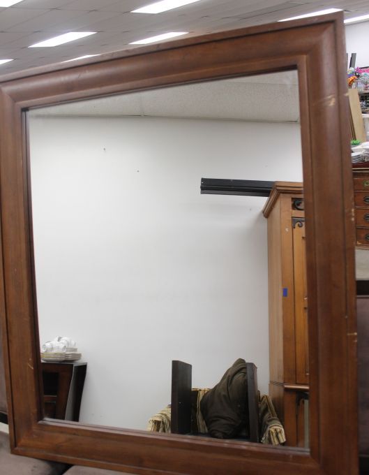 lot 71 image: Large Framed Mirror