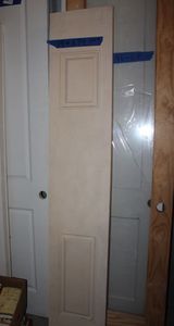 lot 317 image: Wooden door See Photos for Dimensons