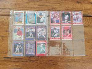 lot 109 image: Selection of vintage K-mart, Pepsi, Post Cereal baseball cards