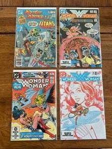 lot 72 image: Selection of vintage comics - DC - Wonder Woman
