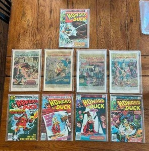 lot 83 image: Selection of vintage comics - Marvel - Howard the Duck