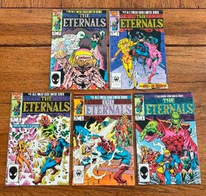 lot 88 image: Selection of vintage comics - Marvel - The Eternals