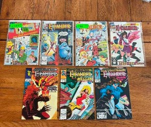 lot 91 image: Selection of vintage comics - Marvel - Excalibur