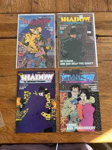 lot 103 image: Selection of vintage comics - DC- The Shadow