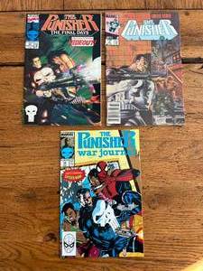 lot 105 image: Selection of vintage comics - Marvel - The Punisher