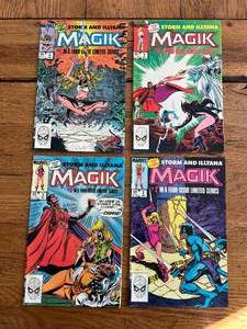 lot 106 image: Selection of vintage comics - Marvel - Magik
