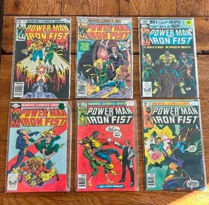 lot 113 image: Selection of vintage comics - Marvel - Power Man and Iron Fist
