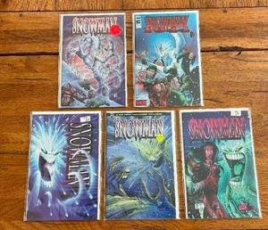 lot 114 image: Selection of vintage comics - Entity - Snowman