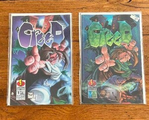 lot 123 image: Selection of vintage comics - lightning comics - CREED